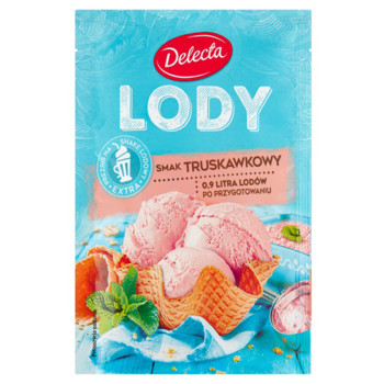 Морозиво сухе Delecta Lody, Полуничне, 57 г