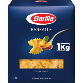 Макарони (паста) Barilla Farfalle №65, 1000 г