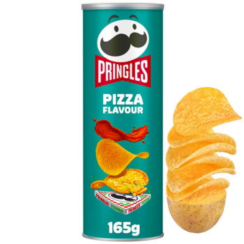 Чіпси Прінглс з Смаком Піцци,  Pringles Pizza flavour, 165 г.