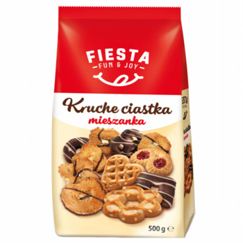 Печиво Пісочне Fiesta KRUCHE CIASTKA  Mieszanka 500g