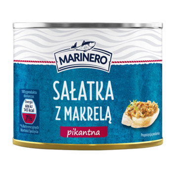 Салатка з Макрелі Marinero Salatka z Makrela pikantna, 330 г