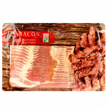 Бекон Нарізаний, варено-копчкний Alapitva, Sliced Bacon, 500г