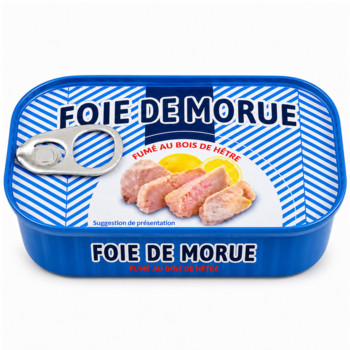 Печінка Тріски (Франція) Les Salines Foie De Morue 121г