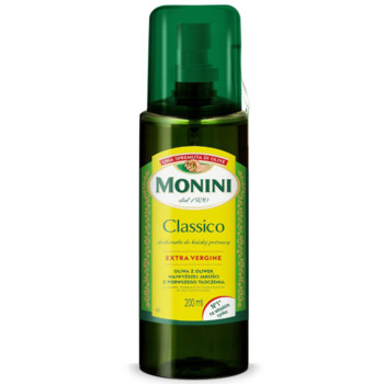 Олія Оливкова Спрей, Monini CLASSICO Extra Vergin Olive Oil, 200мл.