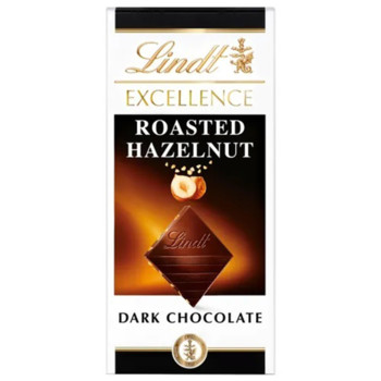 Шоколад Lindt Excellence Roasted Hazelnut Dark, 100 г