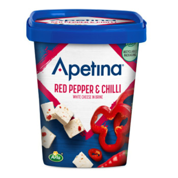 Сир Фета з Червоним перцем та Чилі  Apetina Red Pepper e Chilli, 430 г