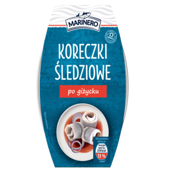 Оселедець Marinero Koreczki Sledziowe po Gizycku, 250 г