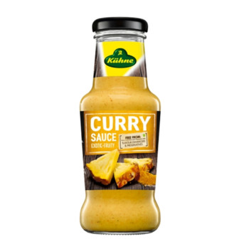 Соус Карі з Ананасом Kuhne Curry Sauce, 250 мл