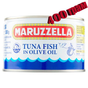 Тунець шматком в Оливковій Олії Maruzzella Tonno all'olio di Oliva 400 г