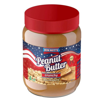 Паста Арахісова Bon Nutts Peanut Butter Crunchy, 340 г