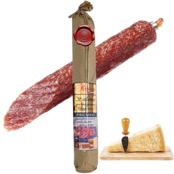 Ковбаса Салямі з Пармезаном Rasmo Premio Salame Parmigiano Reggiano, 270 г