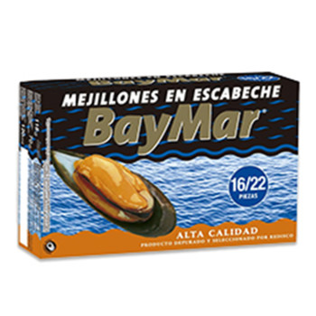 BayMar Mejilones en Escabeche, 120 мл