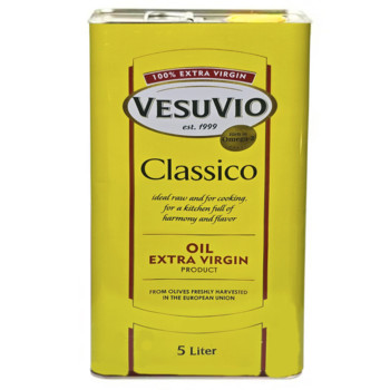 Олія оливкова, VesuVio Classico Olio  Extra Vergin Product , 5 л. Ж/Б