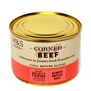 Яловичина M&S Food Corned Beef, (97% яловичини), 205 г