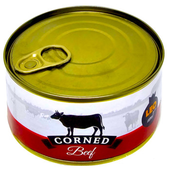 Яловичина Corned Beef Leo meat, (97% яловичини), 300 г