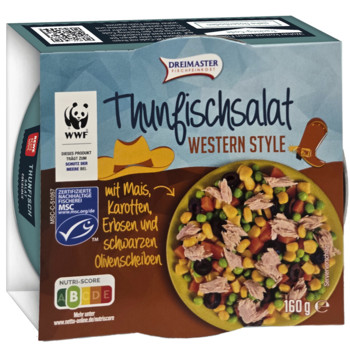 Dreimaster Thunfisch Salat Western Style, 160 г