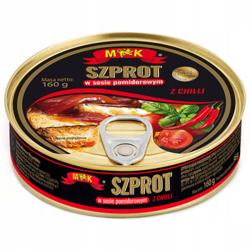 MK Szprot w Sosie Pomsdorowym z Chilli, 160 г