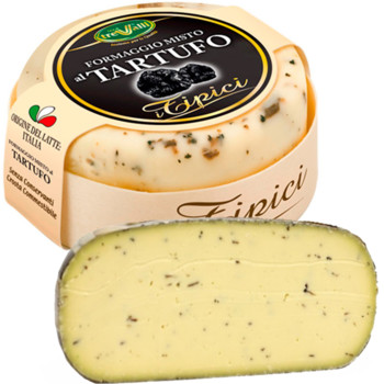 Сир з Чорним Трюфелем Trevalli  Formaggio Misto al Tartufo i Tipici, 180 г