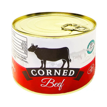 Яловичина Консервована, Тушонка Corned  Beef Canned, 97% яловичини (євро ключ), 200 г