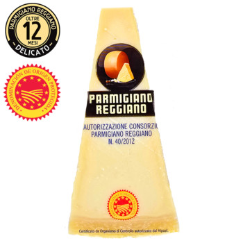 Сир Пармезан 12 міс.  визрівання Parmigiano Reggiano DOP 12 mesi (Оригінал, Італія)  200 г