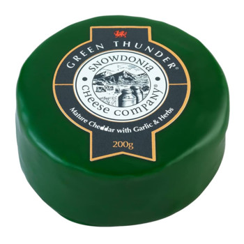 Сир Snowdonia Cheese Company - Green Thunder Cheddar, 200 г