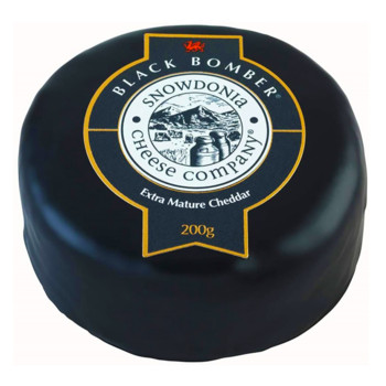 Сир Snowdonia Cheese Company - Black Bomber Cheddar, 200 г