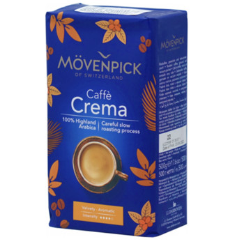 Кава Мелена Мовенпік Кафе Крема 100% Арабіка, Movenpick Caffe Crema, 100% Arabica, 500 г