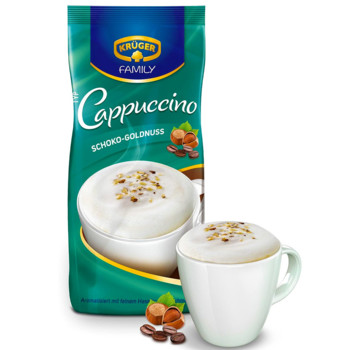 Капучино Крюгер Шоколадно Ореховое, Kruger Family typ Cappuccino Schoko-Goldnuss, 500 г