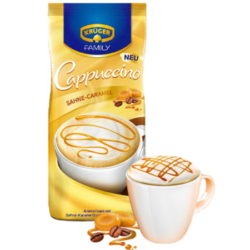 Капучино Крюгер Карамель, Kruger Family typ Cappuccino Sahne-Caramel, 500 г