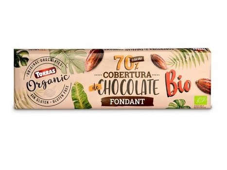 Шоколад TORRAS Organic , 70% какао , без глютена , 250 г