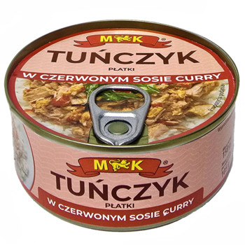 Тунець в Червоному Соусі Каррі MK Tunczyk w Czerwonym Sosie Curry, 150 г