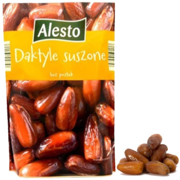 Фініки в'ялені без кістки Алесто, Alesto Soft Dates, 200 г