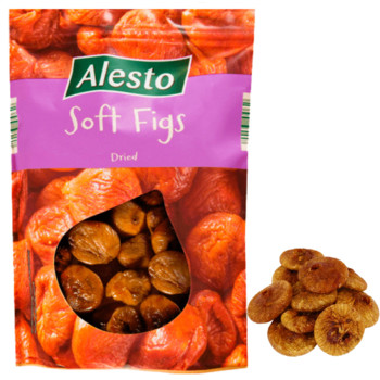 Інжир Cушений Алесто, Alesto Soft Figs Dried, 200 г