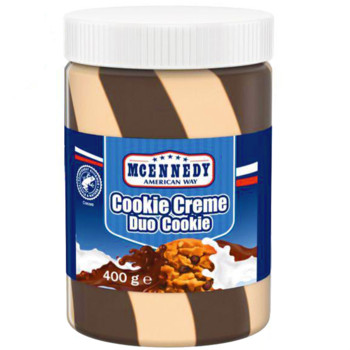 Крем Паста з Печивом MCennndy American Way Cookie Spread Duo Cookie, 400 г