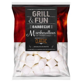 Маршмеллоу для Грилю та Барбекю Grill & Fun Barbbecue Marshmallows Classic, 300 г