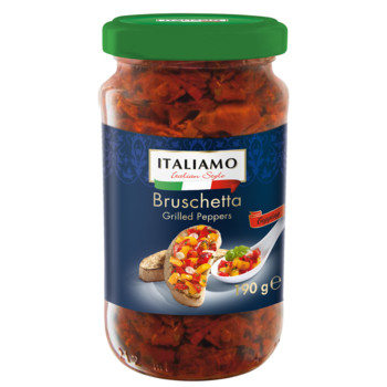 Italiamo Bruschetta Grilled Peppers, 190 г