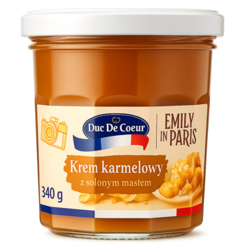 Крем Паста Карамельна з Солоним Маслом Duc De Coeur Krem Karmelowy z Solonym Maslem, 340 г