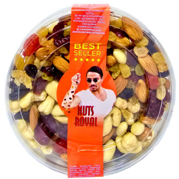 Горіхи та Сухофрукти Nuts Royal Best Seller, 200 грам