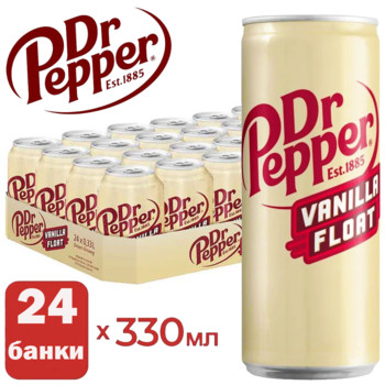 Dr Pepper Vanilla Float 24 x 330 мл