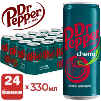 Dr Pepper Cherry 24 x 330 мл
