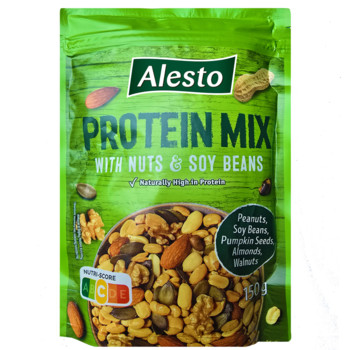 Суміш горіхів Алесто Протеїновий Мікс, Alesto Protein MIX, 150 г