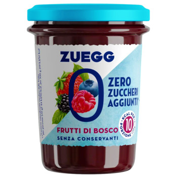 Джем из лесных ягод без сахара и консервантов Zuegg Frutti di Bosсo Zero, 220г