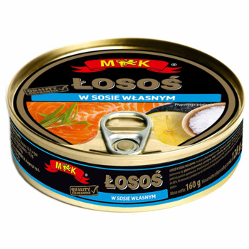 Лосось у власному Соці MK Losos w sosie Wlasnym, 160 г