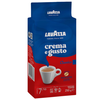 Кава Мелена, Lavazza Crema e Gusto Classico (кольорова) 250 г
