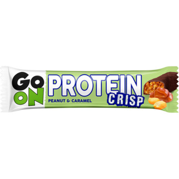 Протеїновий Батончик  Арахіс та Карамель Go oN Protein Peanut & Caramel Crisp, 50 г