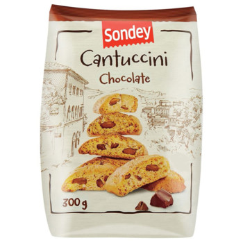 Печиво Sondey Cantuccini Сhocolate, 300г