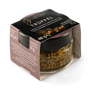 Трюфель натертий в Оливковій ОліїGourmet Truffel Gehabelt und eingelagt in natiwem Oliwenol Extra, 40 г