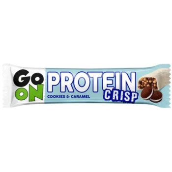 Протеїновий Батончик  Печиво та Карамель Go oN Protein Cookies & Caramel Crisp, 50 г