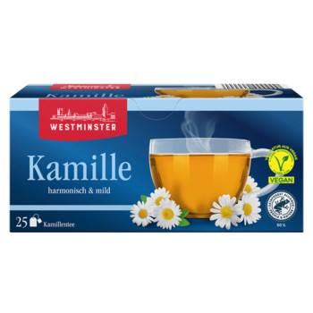 Чай з Ромашки в пакетиках WESTMINSTER Kamille (25 шт х 1.5 г)