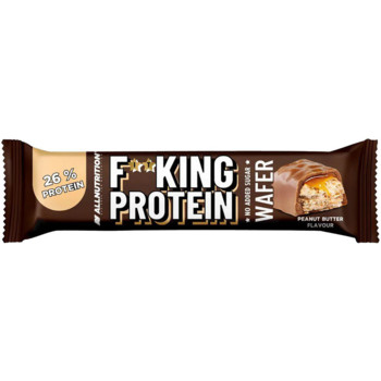 Протеїновий Батончик без цукру FitKing Protein Wafer Peanut Butter flavour, 39 г
